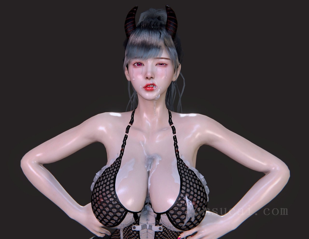 VAM人物-木七八兮.亚洲完美身材小魅魔扶她-小咔咔
