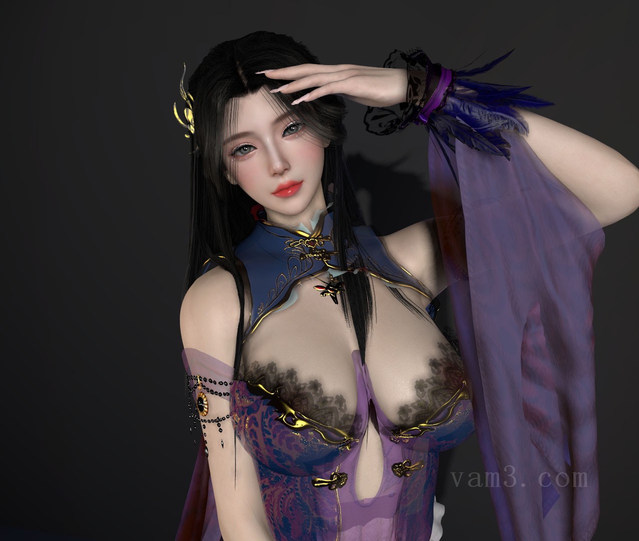 VAM模型-101.桔梗