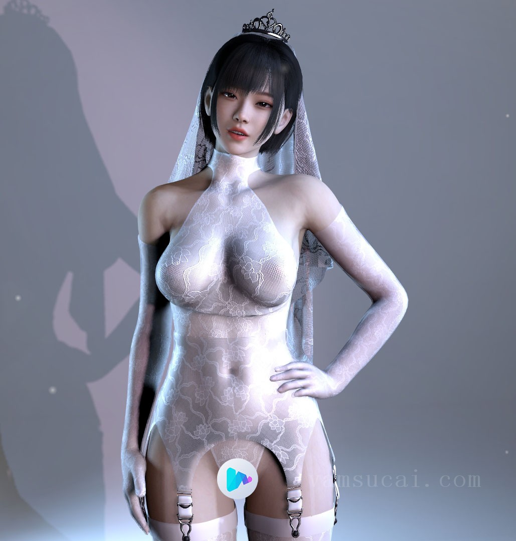 VAM资源-woaini.Eun-gibyjoajoa婚纱