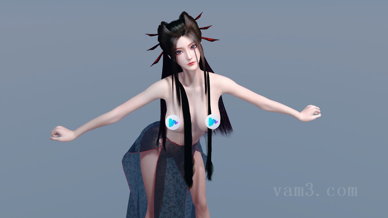 VAM资源-Archer.YanLingJi.1焰灵姬
